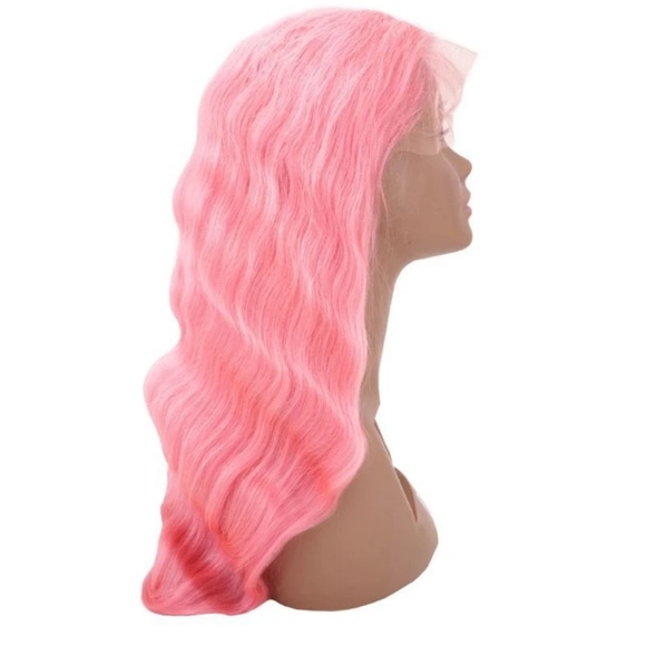 NEW Pink Blush Front Lace Wig 20” main image 14